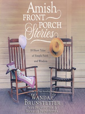 cover image of Amish Front Porch Stories